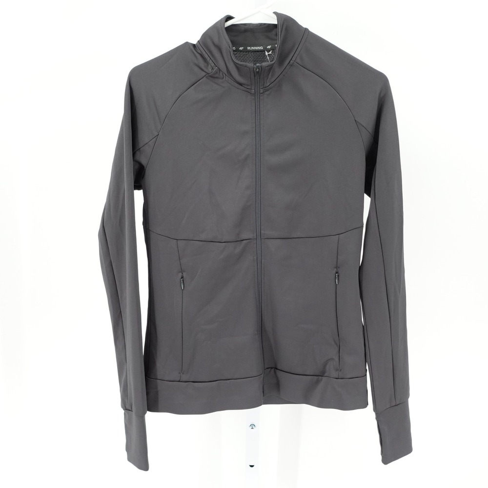 4F Running Jacket Womens SZ M Lightweight Reflective Athleticwear Athleisure NWT